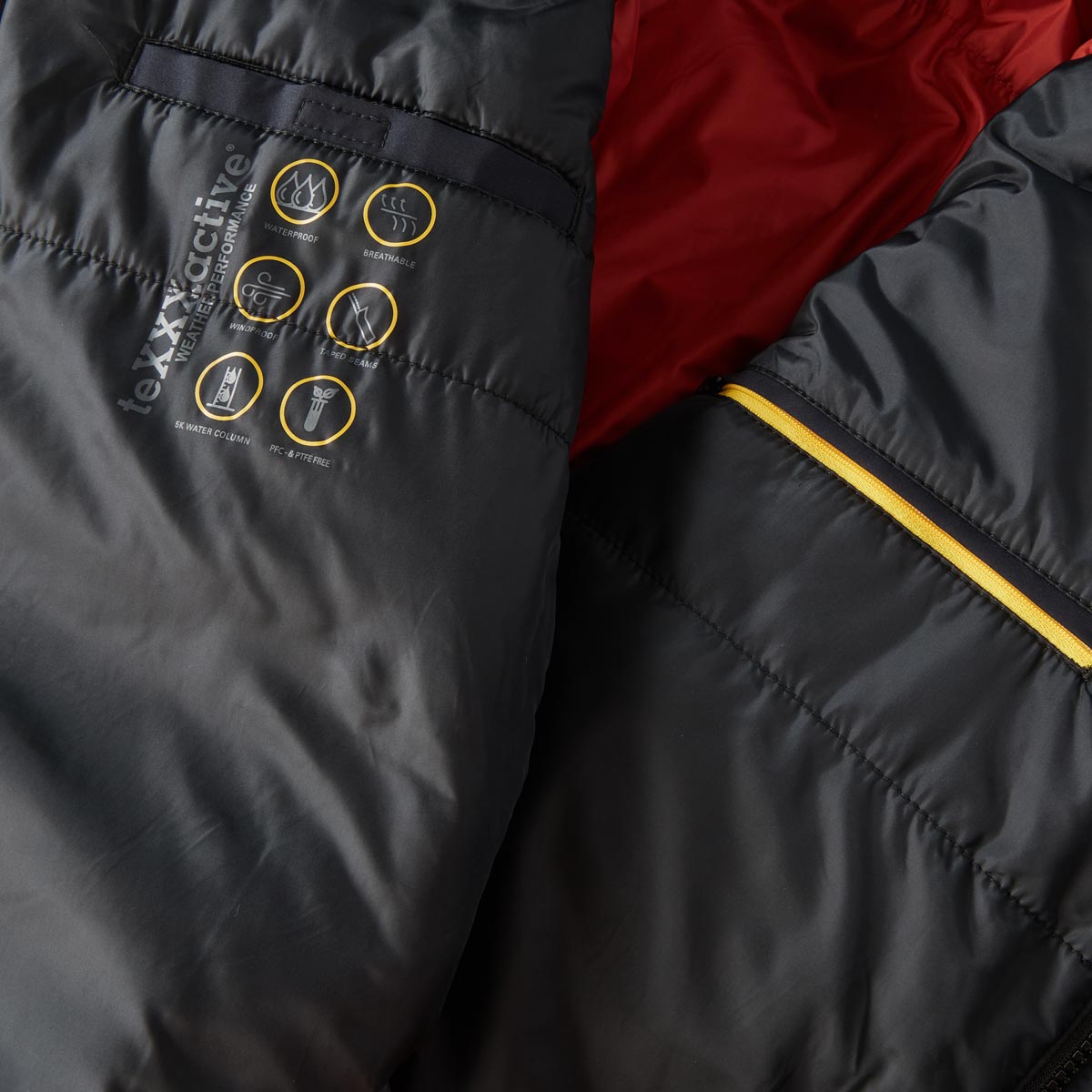 camel active Parka mit Wattierung, wasserdicht dunkelblau