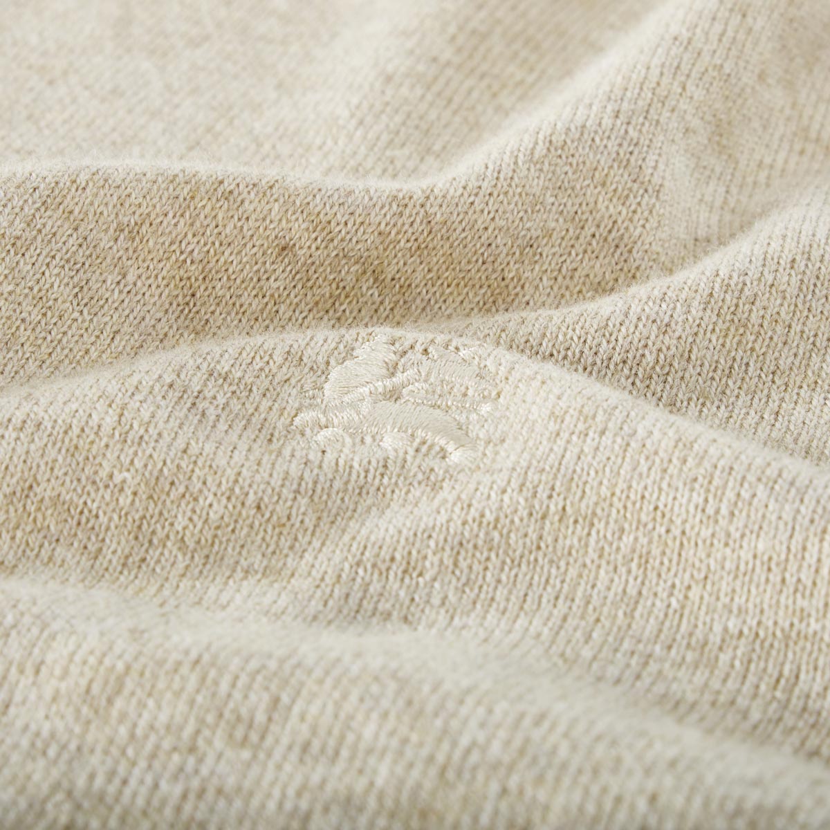 Lerros Pullover aus Baumwolle beige