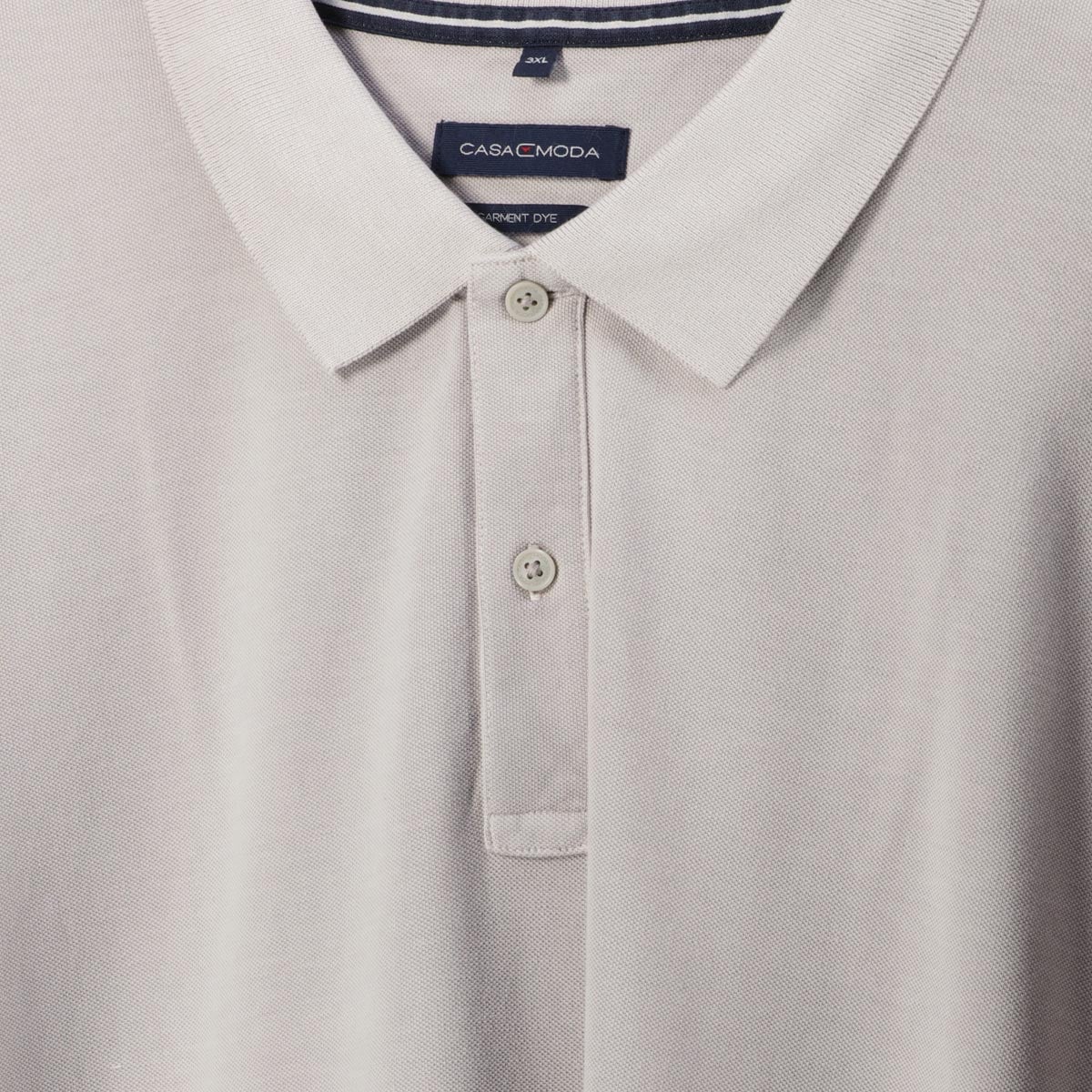 CASA MODA Basic-Poloshirt grau CASA MODA Basic-Poloshirt grau