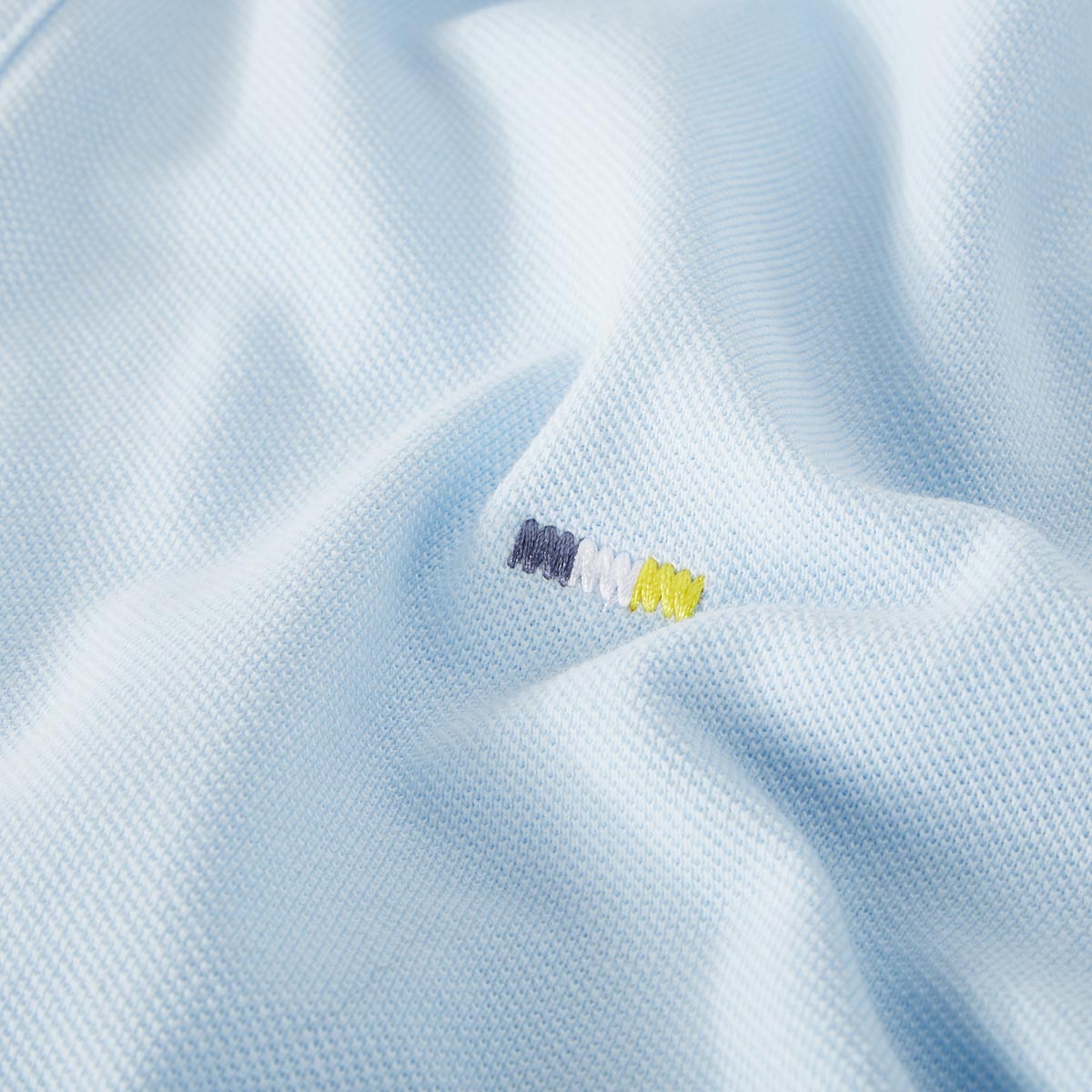 Pfundskerl Poloshirt aus Baumwolle hellblau