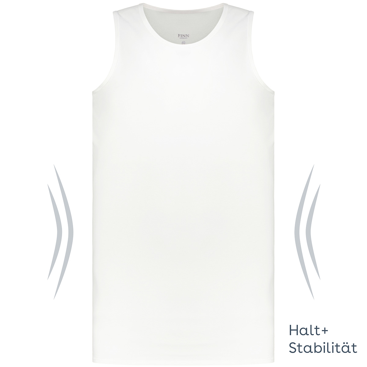 Finn Design Komfort-Unterhemd mit stabilisierender Funktion Farbe weiß Größ günstig online kaufen