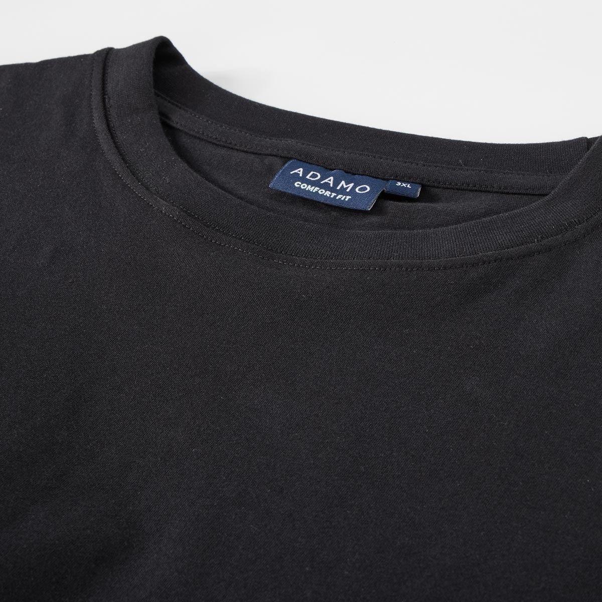 ADAMO Longsleeve aus Baumwolle schwarz