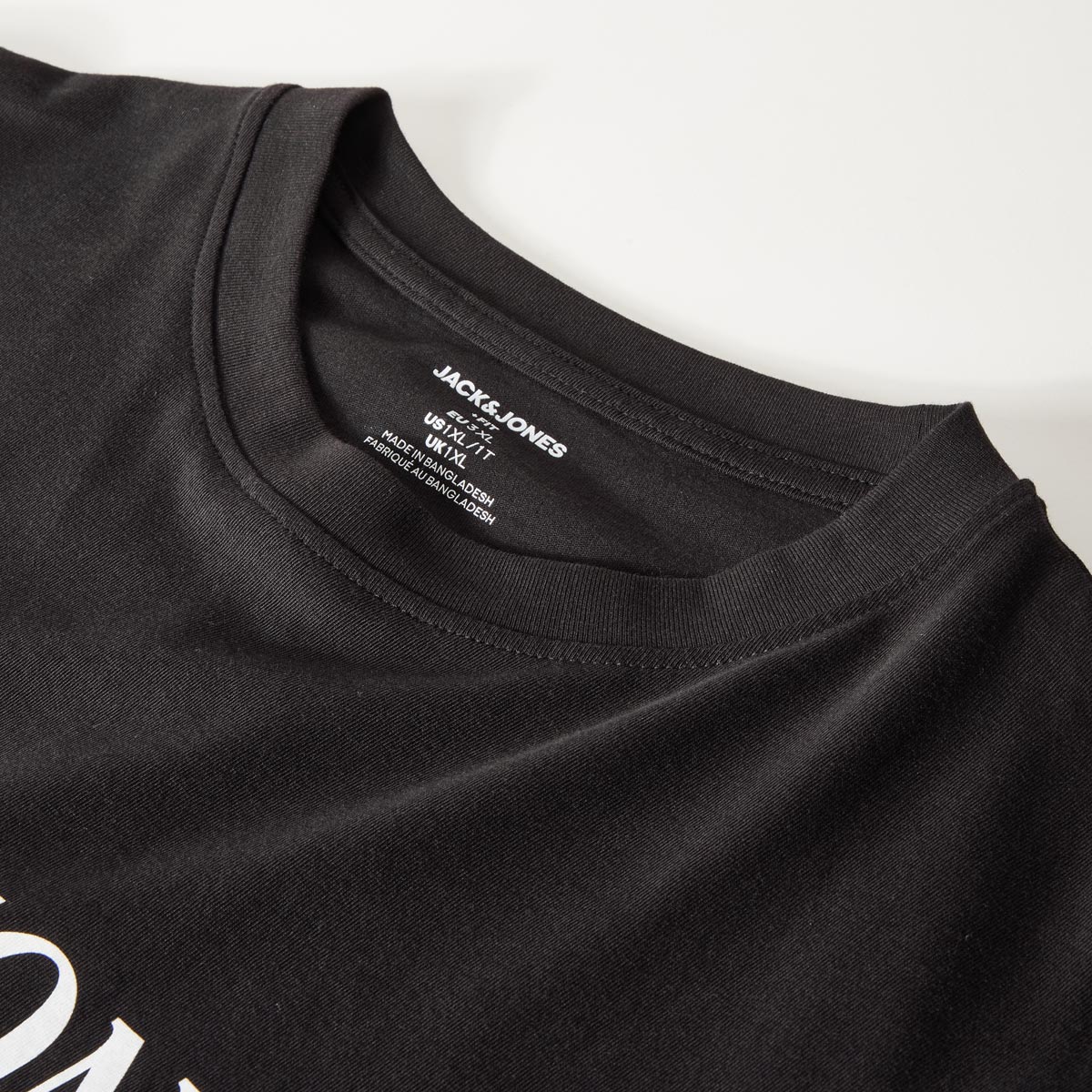 Jack&Jones T-Shirt mit Print schwarz