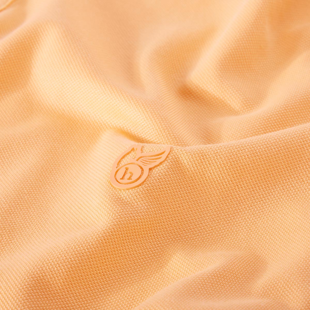 Hajo Funktions-Poloshirt mit Stretch, atmungsaktiv mandarine