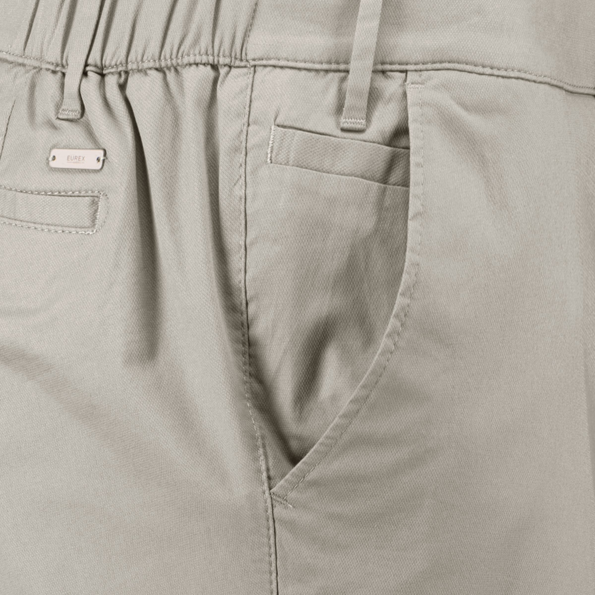 Eurex by Brax Stretch-Chinos "Thilo", Tapered Fit khaki