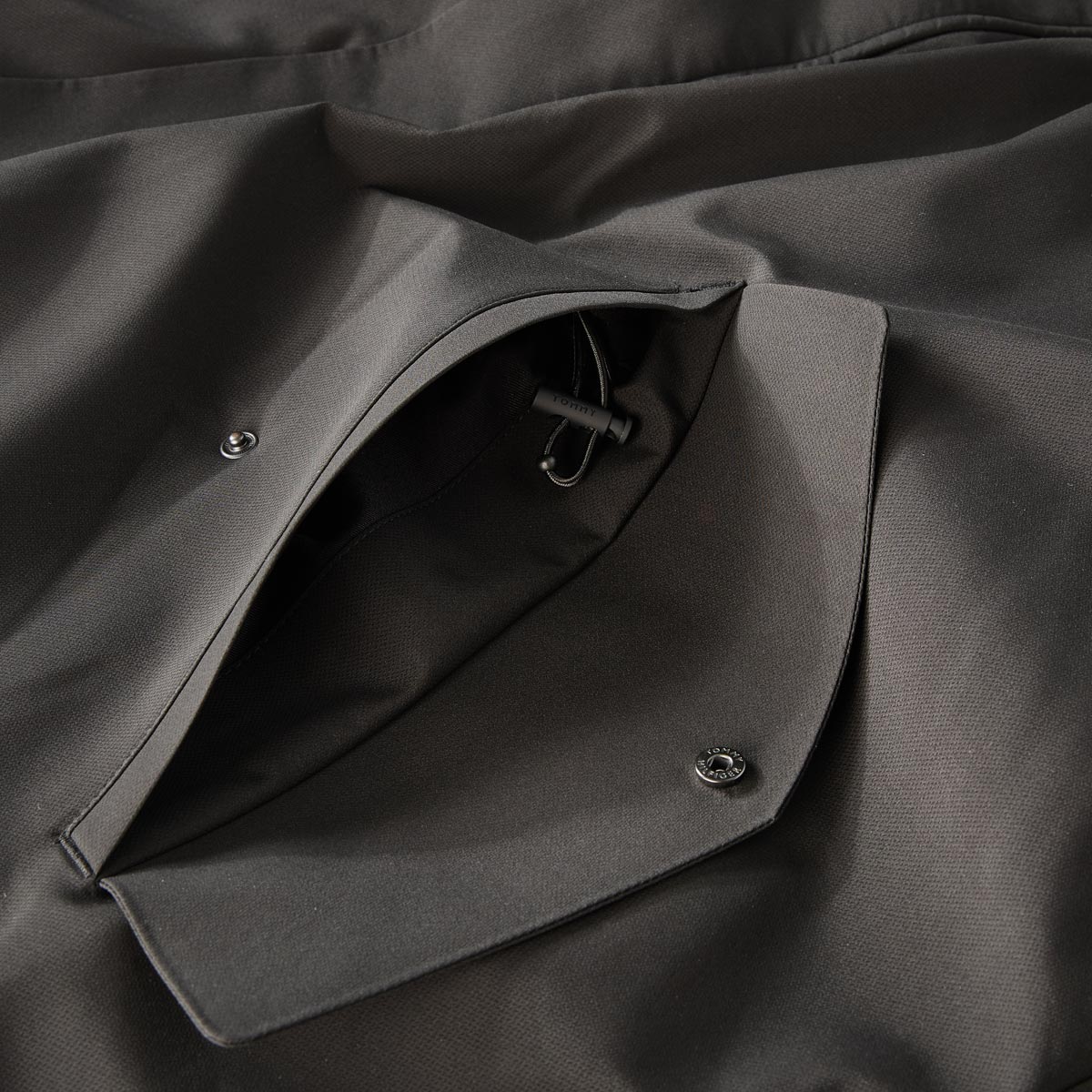 Tommy Hilfiger Parka, wasserabweisend schwarz