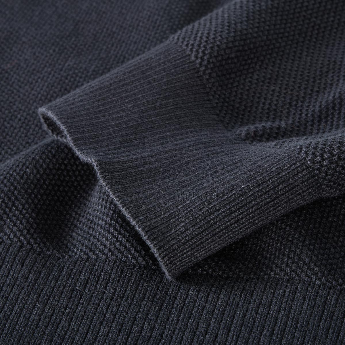 camel active Pullover mit Struktur dunkelblau