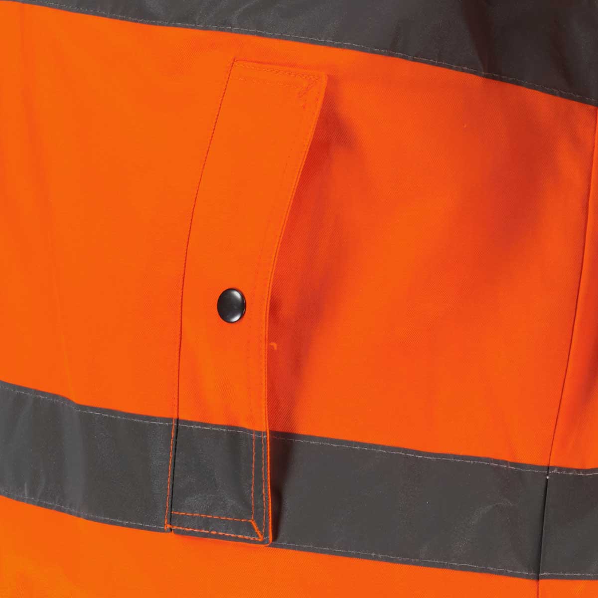 Abraxas Warnjacke gefüttert mit abnehmbaren Ärmeln orange