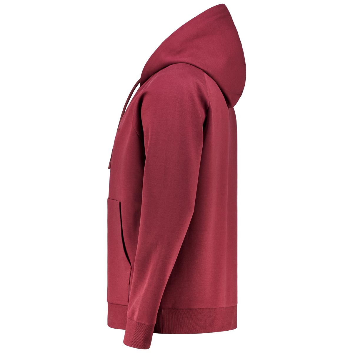 BOSS Sweatjacke mit Elasthan weinrot