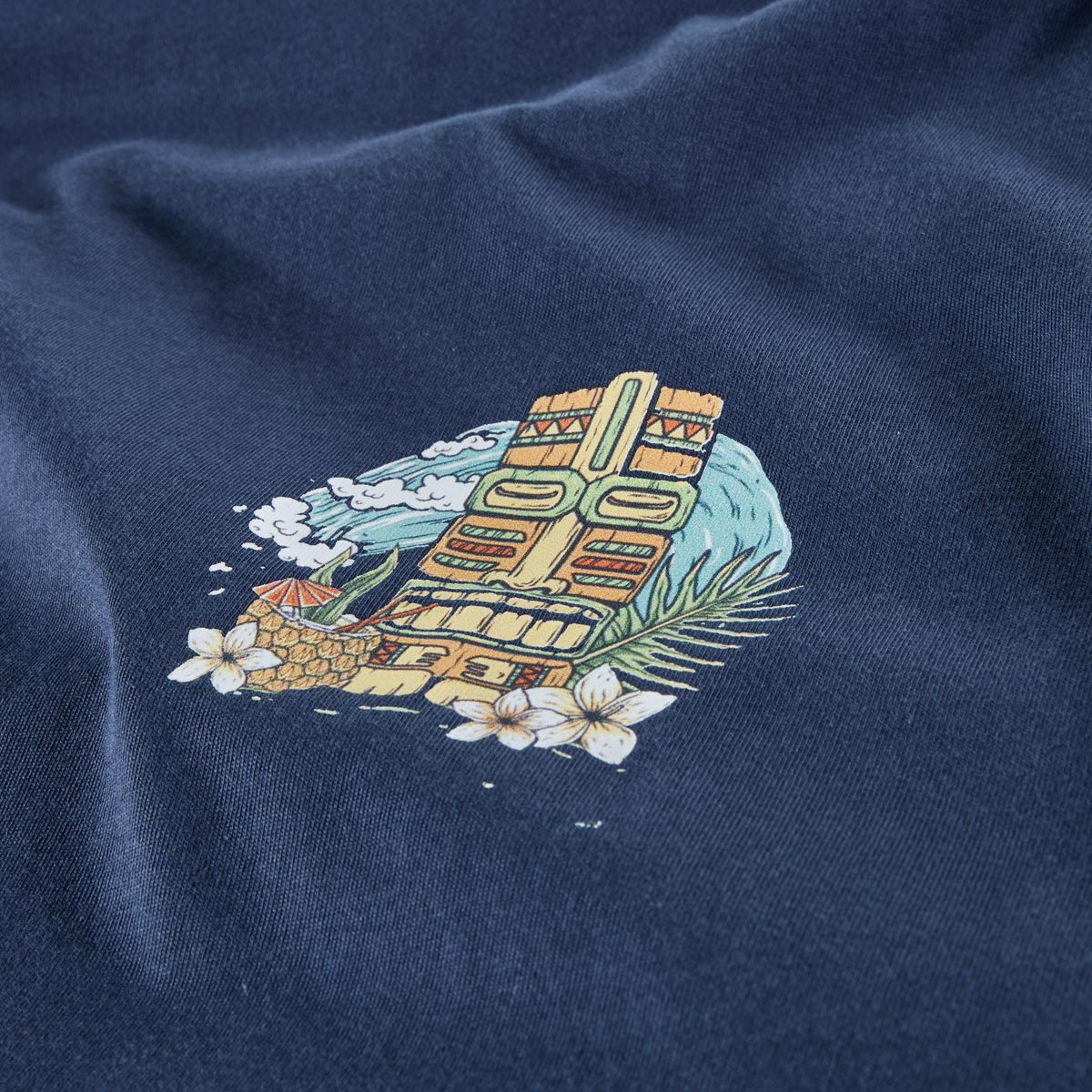 Pfundskerl T-Shirt mit Statement-Print dunkelblau