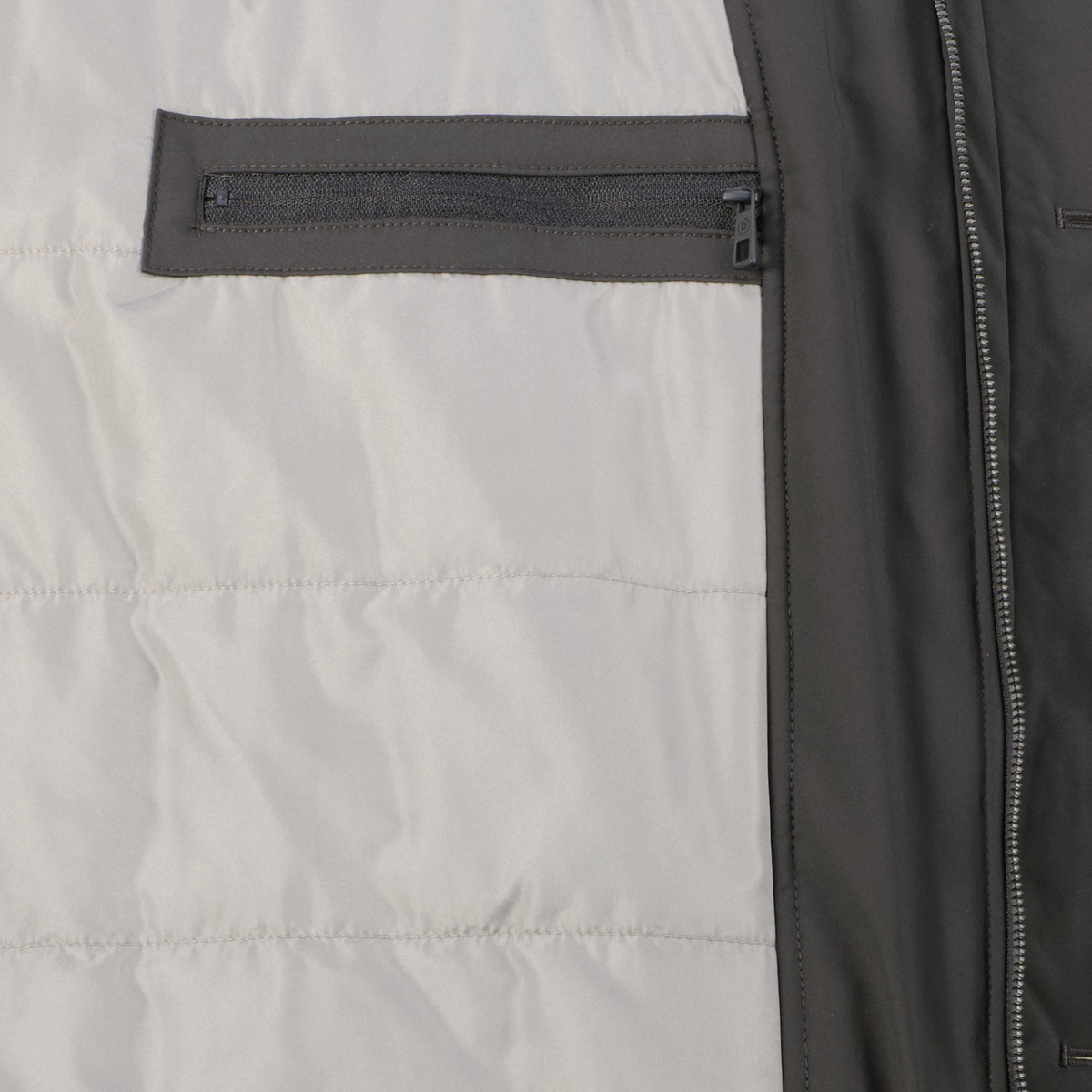 bugatti Wattierte Jacke mit Stehkragen schwarz