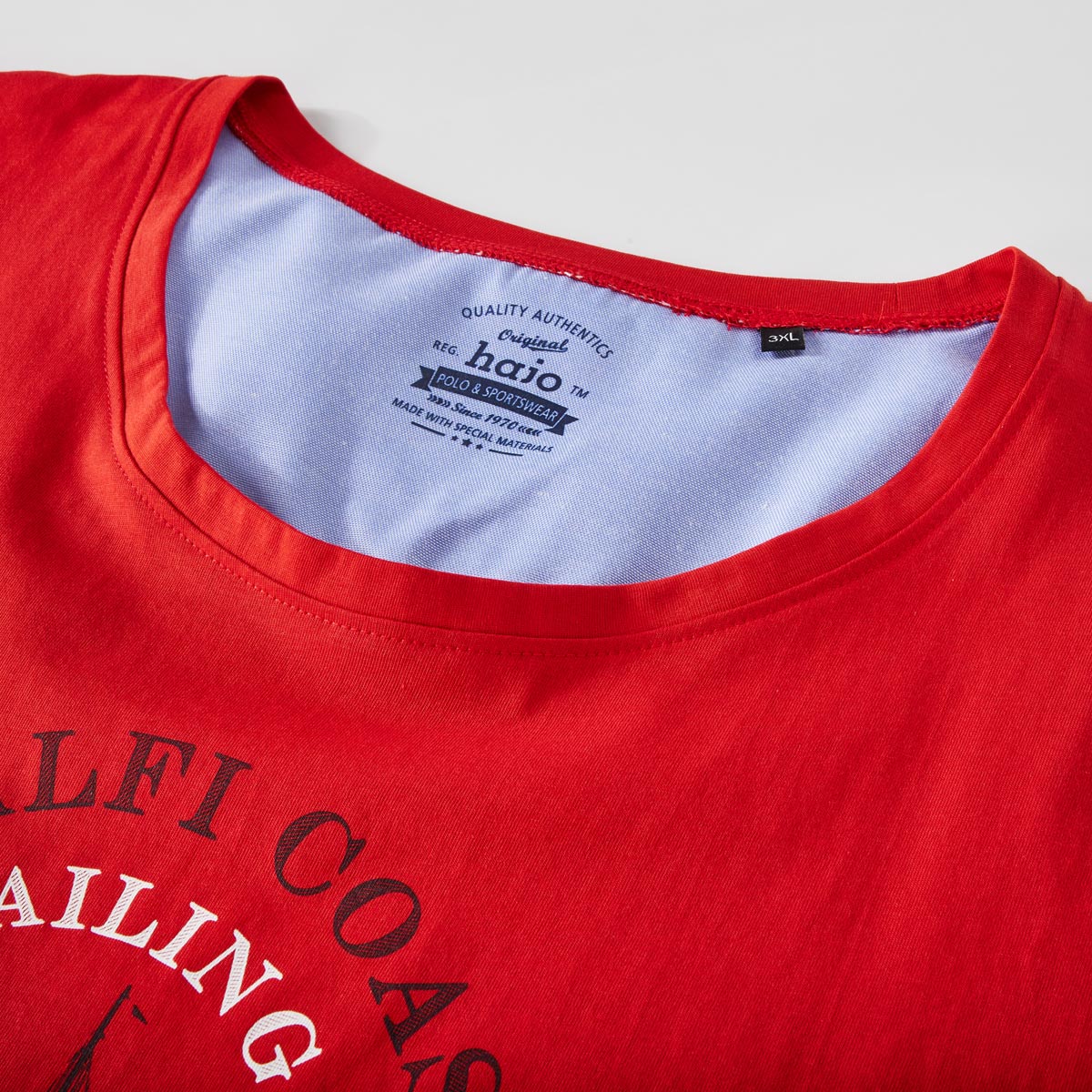 Hajo Tanktop mit Motiv-Print rot