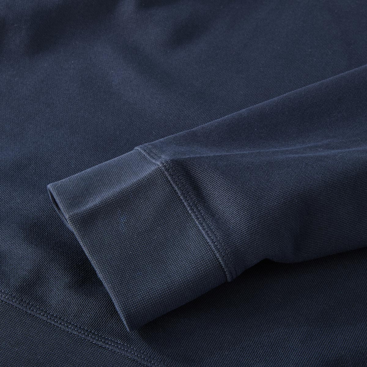 BOSS Sweatshirt aus Baumwolle dunkelblau