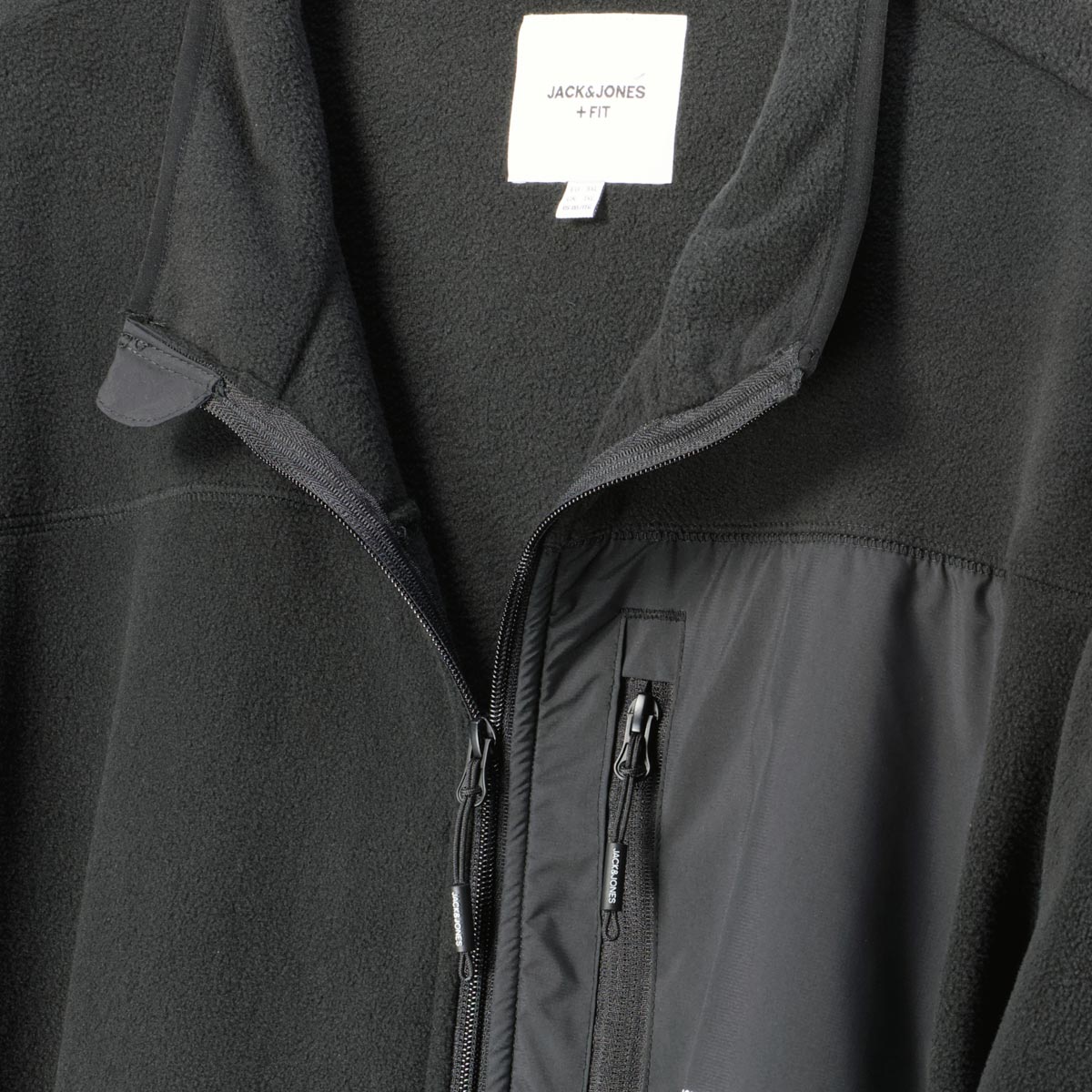 Jack&Jones Fleecejacke schwarz