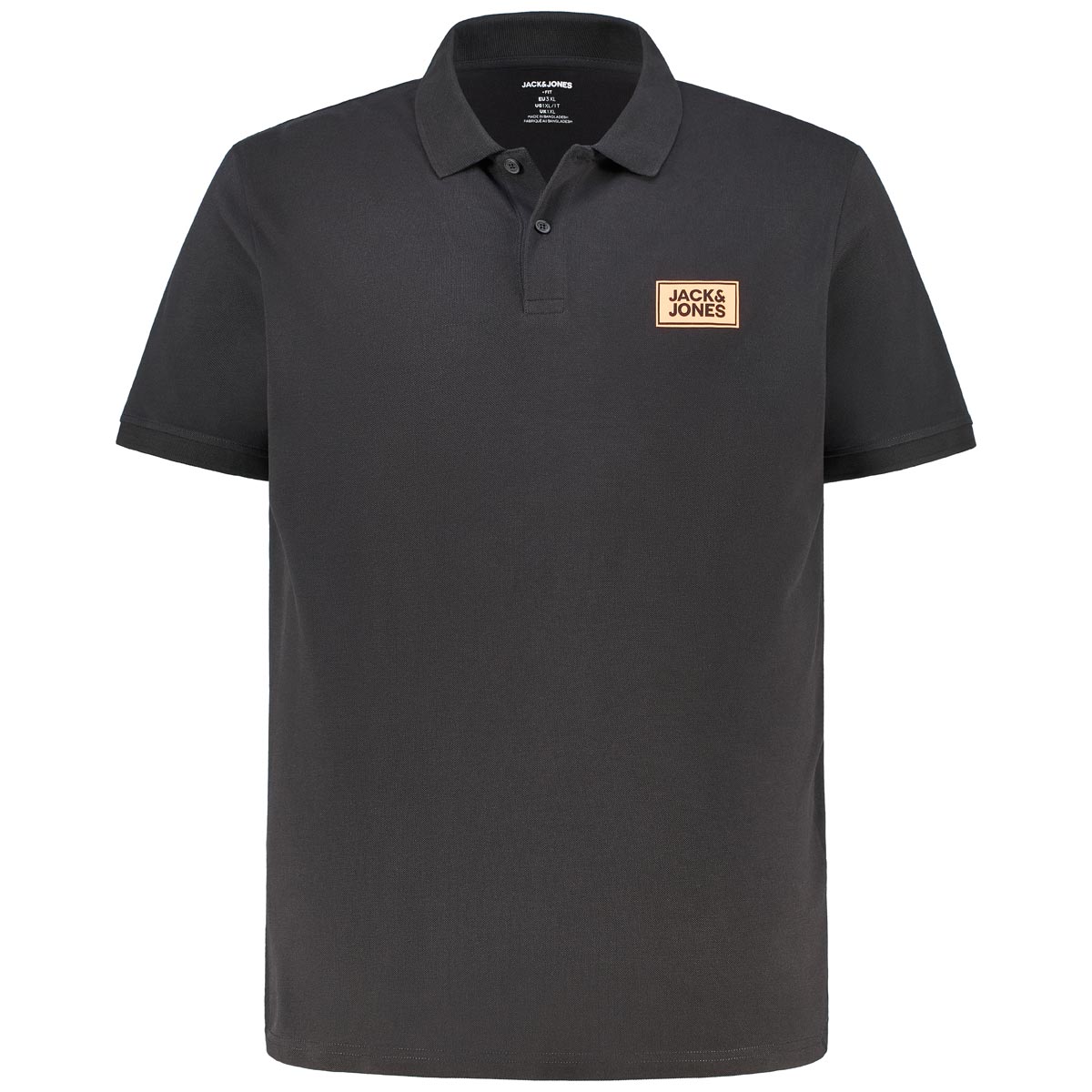 Poloshirt mit Label-Print