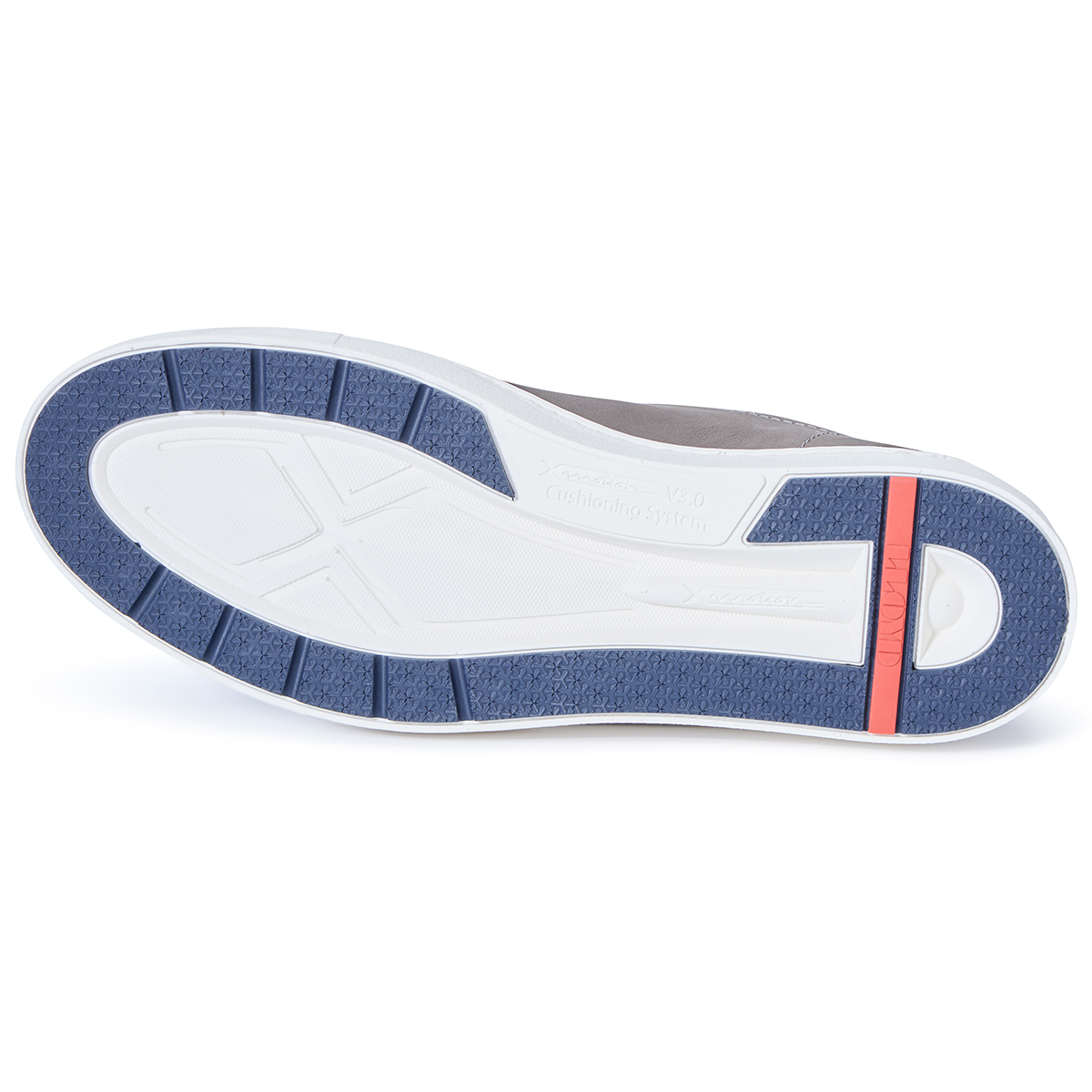 Lloyd Sneaker "Maurice" aus Leder, extraleicht  grau