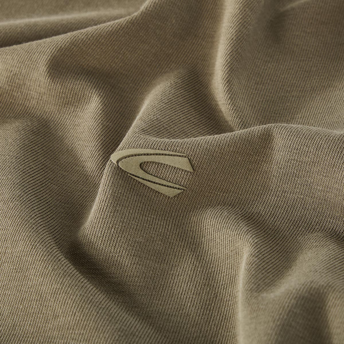camel active T-Shirt mit Stretch oliv