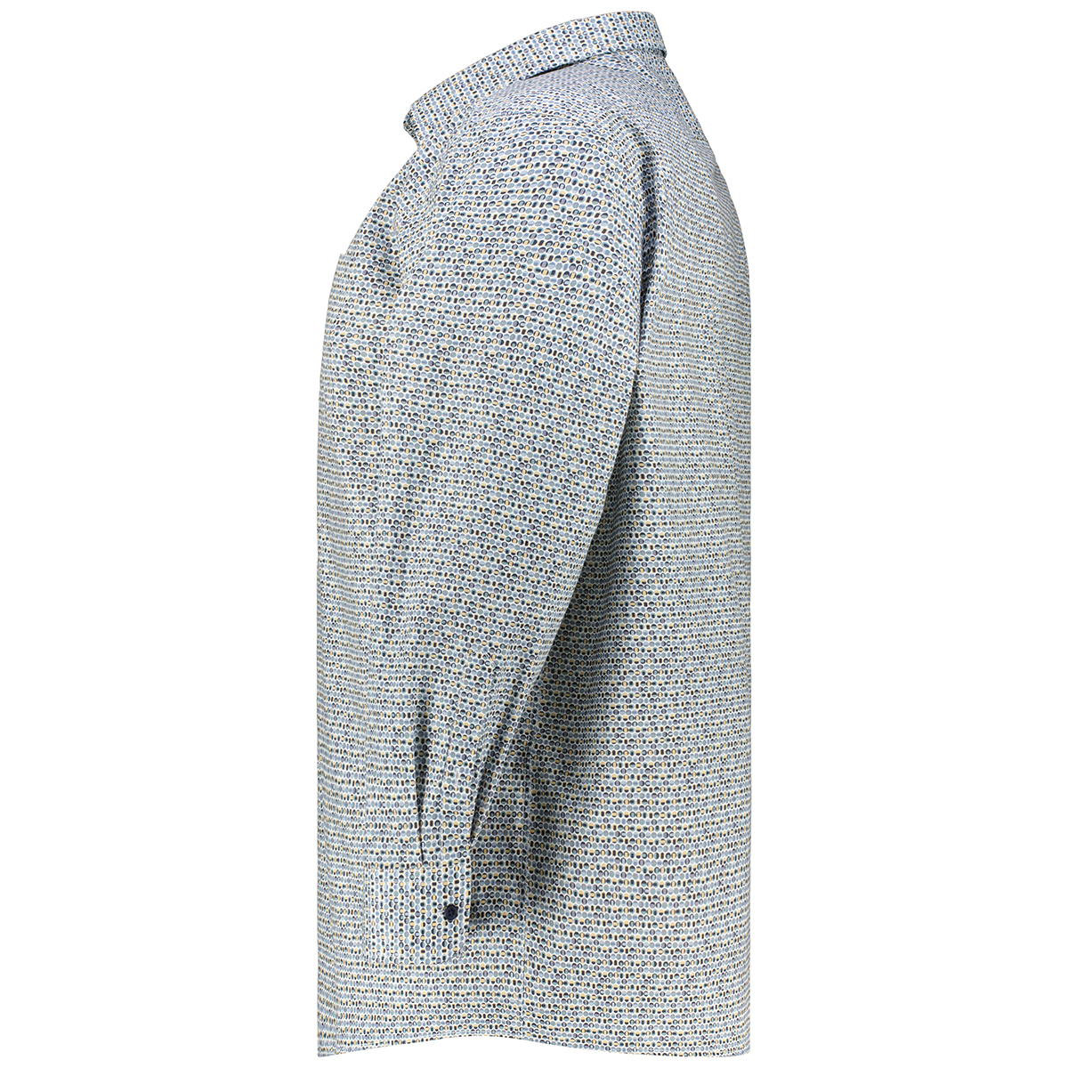 CASA MODA Freizeithemd mit Allover-Print Farbe blau Größe: 7XL günstig online kaufen