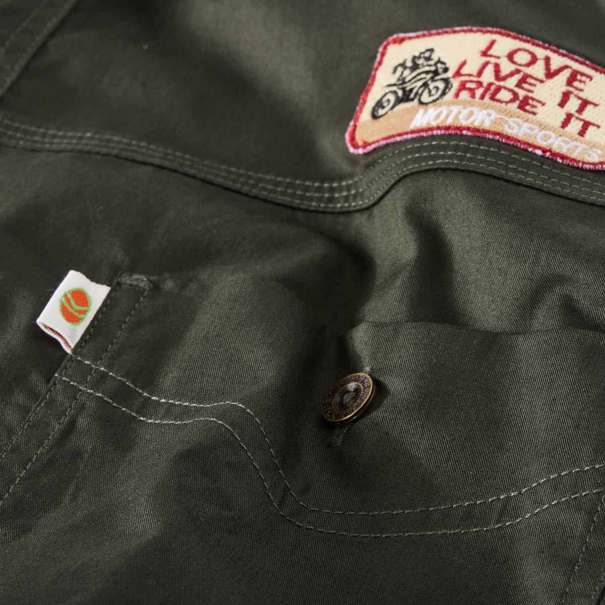 Kamro Freizeithemd aus Baumwolle khaki