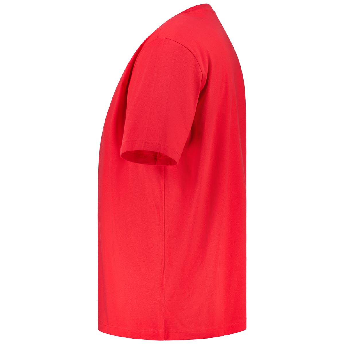 adidas T-Shirt mit Label-Print rot
