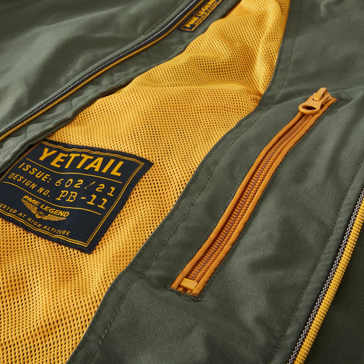 PME LEGEND Bomberjacke "YETTAIL", wasserabweisend oliv