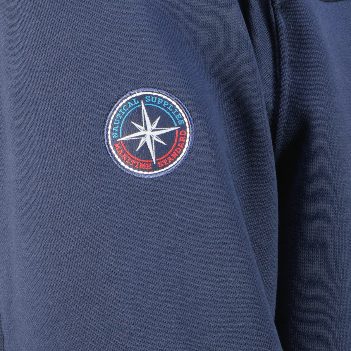 Redfield Sweatjacke aus Baumwollmischung dunkelblau