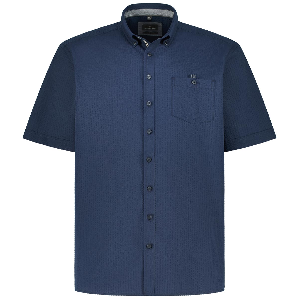 CASA MODA Freizeithemd aus Baumwolle Farbe jeansblau Größe: 3XL günstig online kaufen