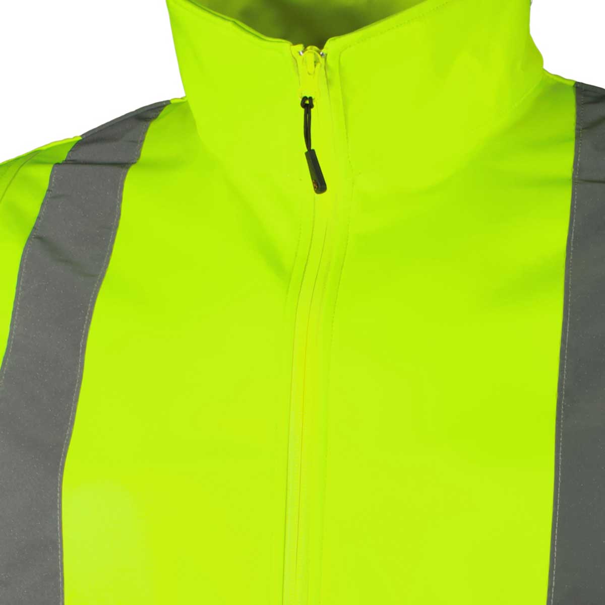 Abraxas Funktionale Warnschutzjacke mit abtrennbaren Ärmeln gelb