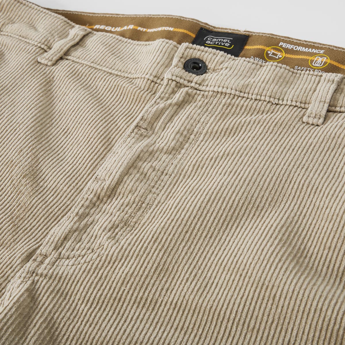camel active Cordhose mit Stretch, Regual Fit beige