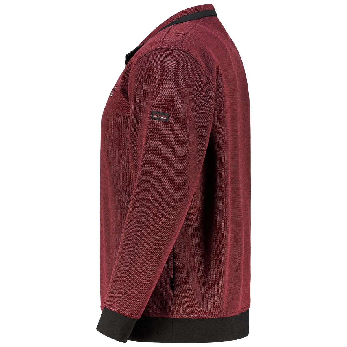 Hajo Sweatshirt mit "Stay Fresh" beere