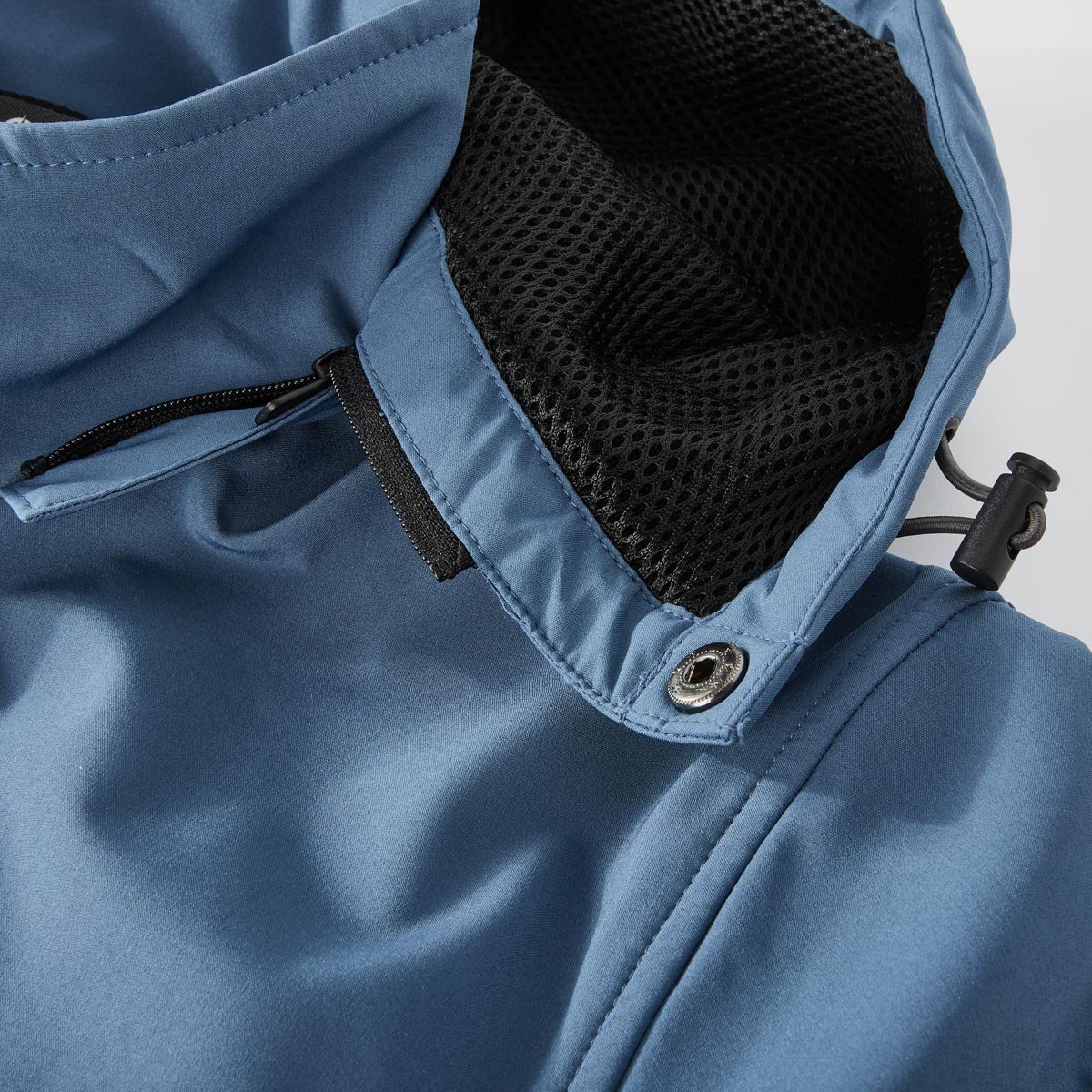 CASA MODA Softshell-Funktionsjacke, winddicht jeansblau