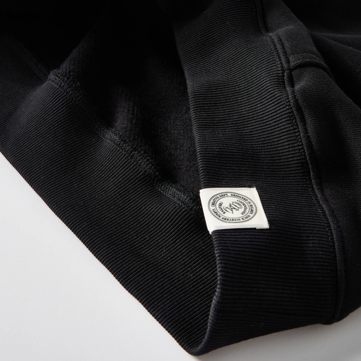 Jack&Jones Hoodie aus Baumwoll-Jersey schwarz