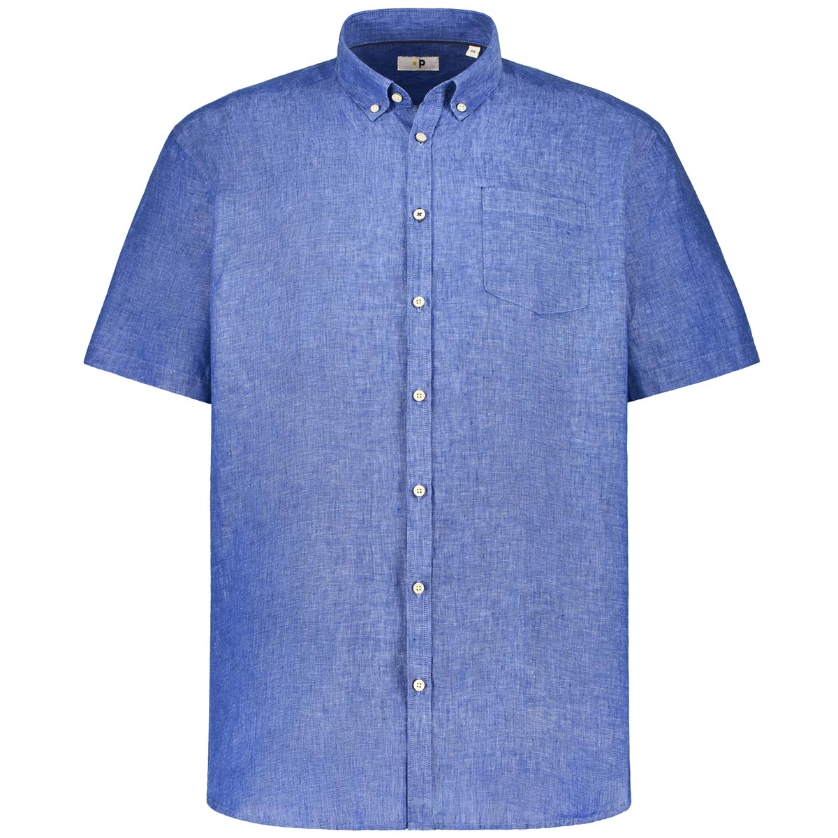 Pfundskerl Freizeithemd aus Leinen Farbe royalblau Größe: 7XL günstig online kaufen