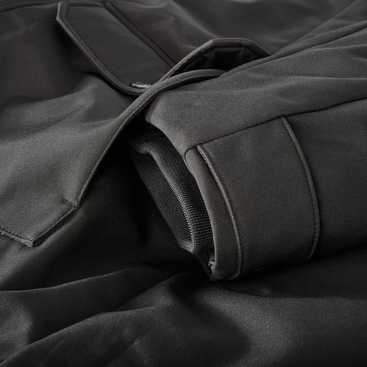 Jack&Jones Softshell Parka, wasserabweisend schwarz