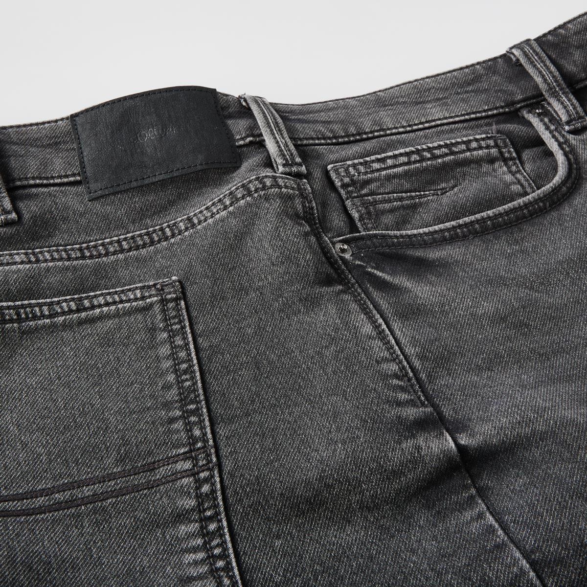 s.Oliver Jeans-Shorts" Casby", soft und knitterarm grau