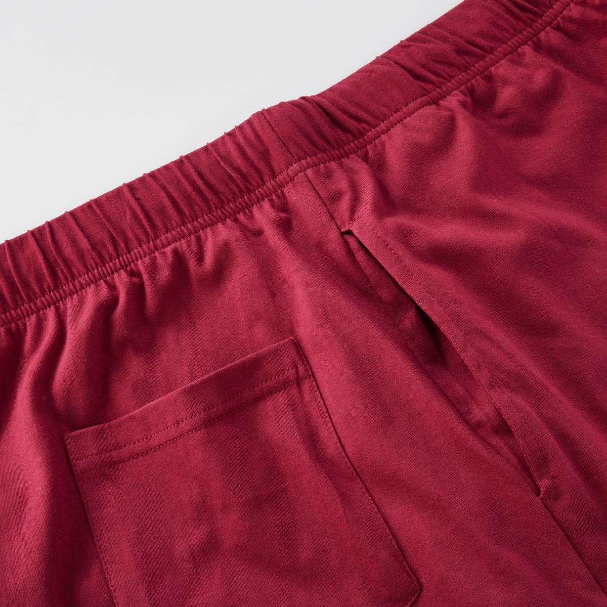 ADAMO Leichte Shorts aus Baumwoll-Jersey rot