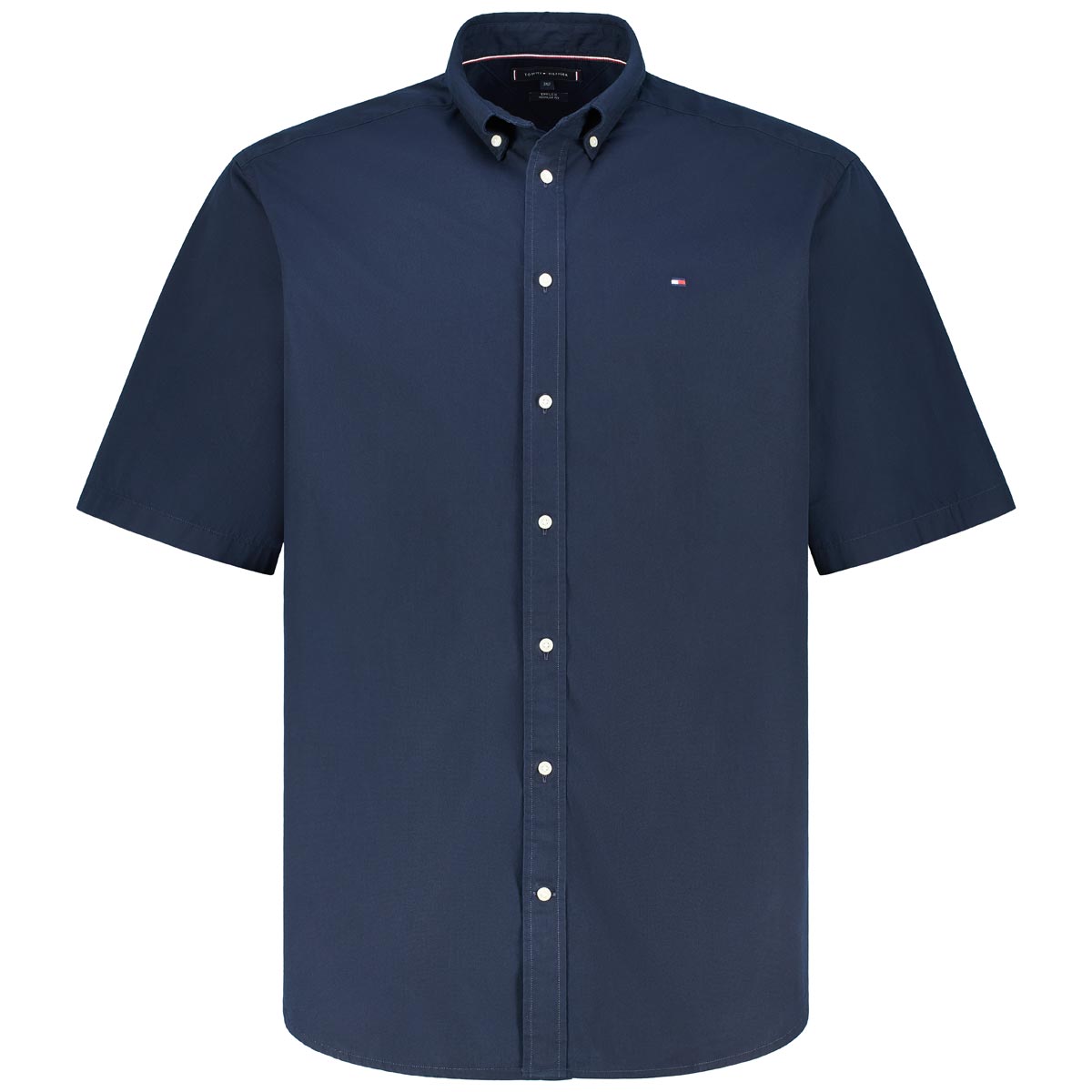 Tommy Hilfiger Freizeithemd mit Stretch Farbe marine Größe: 4XL günstig online kaufen
