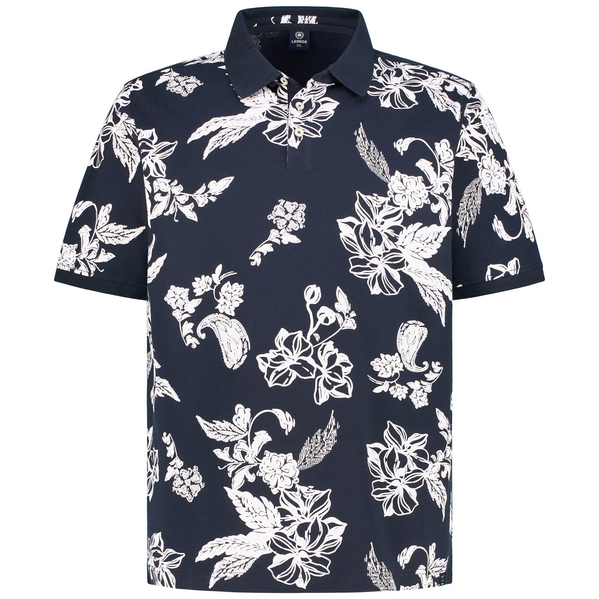 Poloshirt mit Allover-Muster