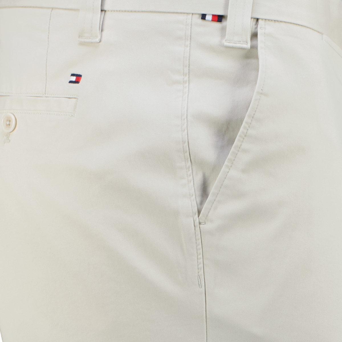 Tommy Hilfiger Chino-Shorts "Brooklyn" mit Elasthan, pflegeleicht sand
