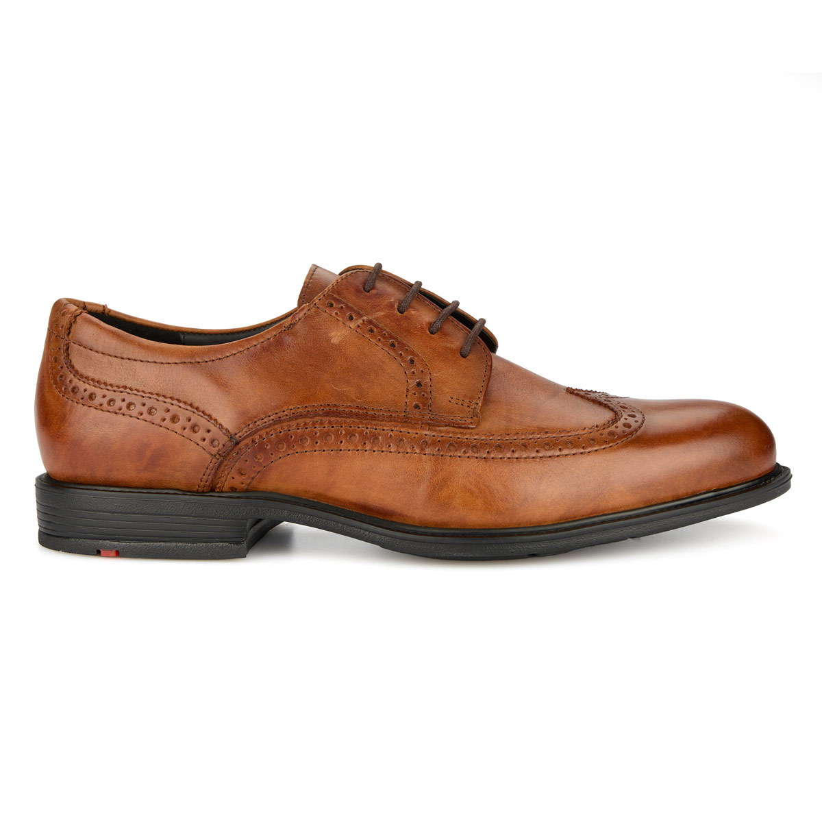 Lloyd Business Schnürschuh "Kaleb", extraweit cognac