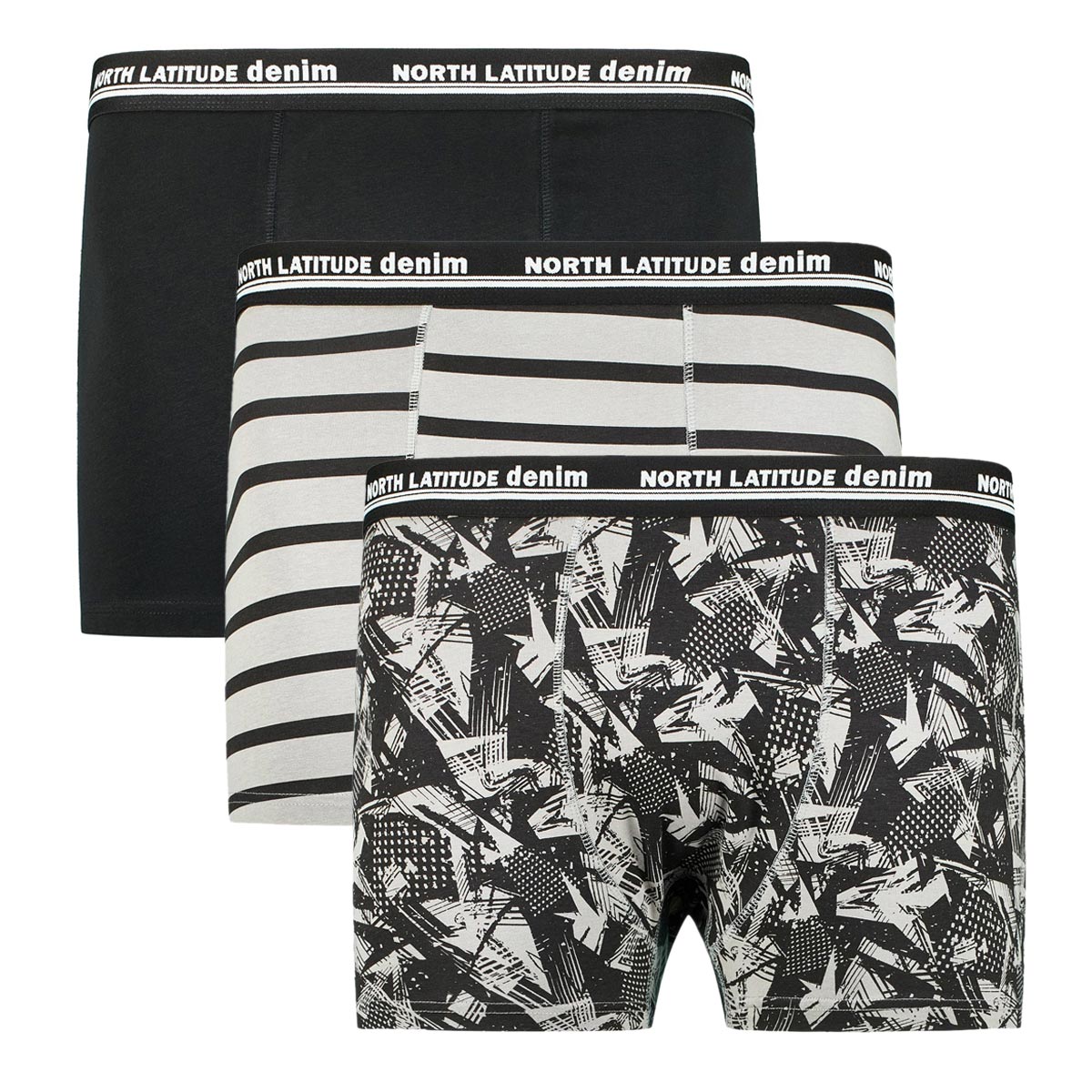 3er-Pack Pants mit Stretch