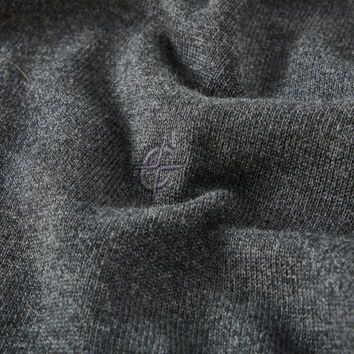 CASA MODA Feinstrickpullover aus Pima-Baumwolle anthrazit