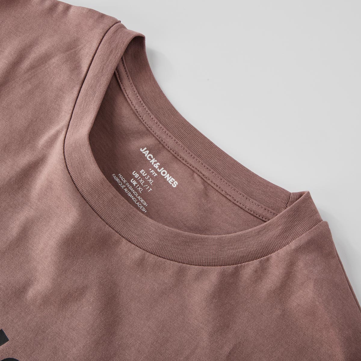 Jack&Jones T-Shirt aus Biobaumwolle rosa