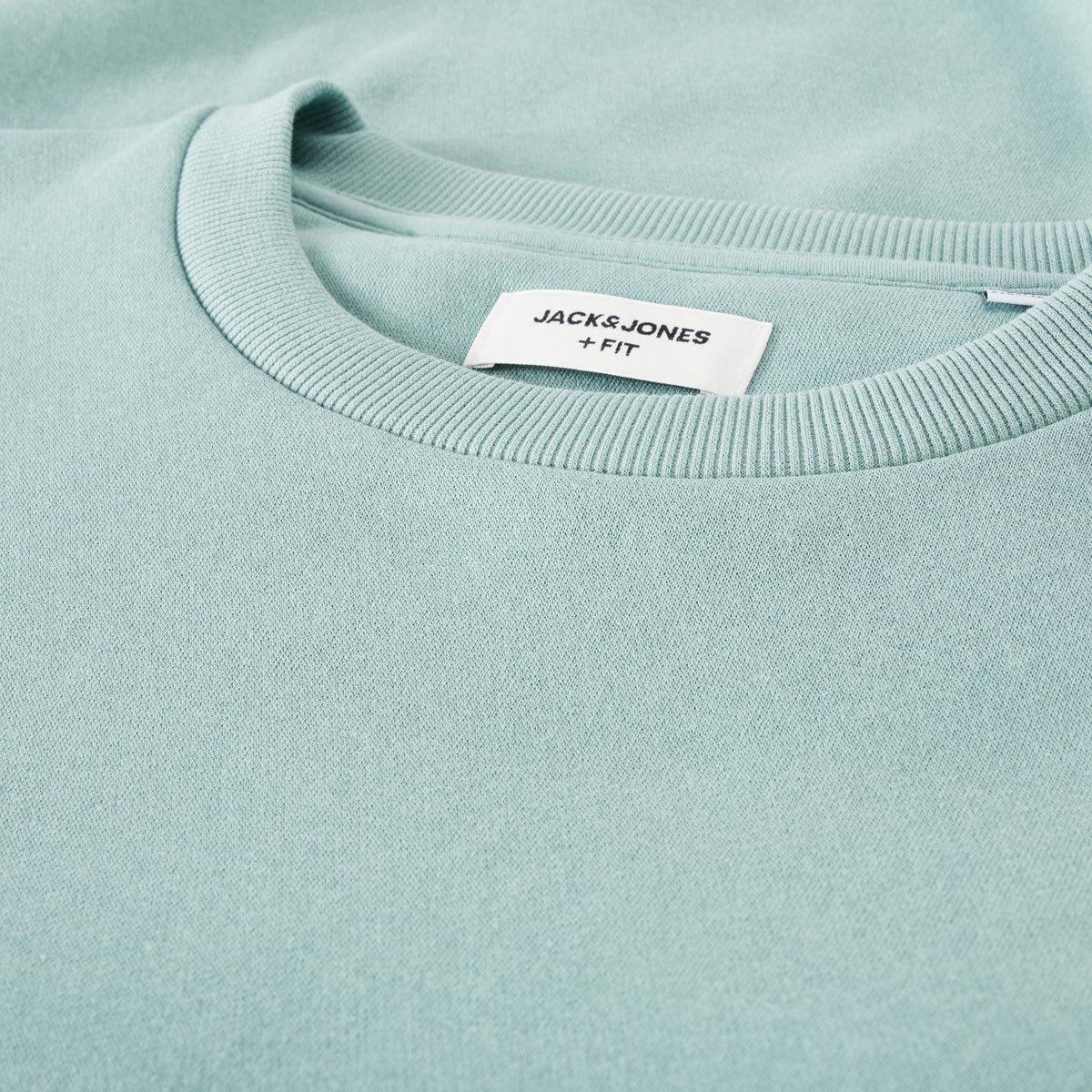 Jack&Jones Sweatshirt aus Baumwollmischung mint