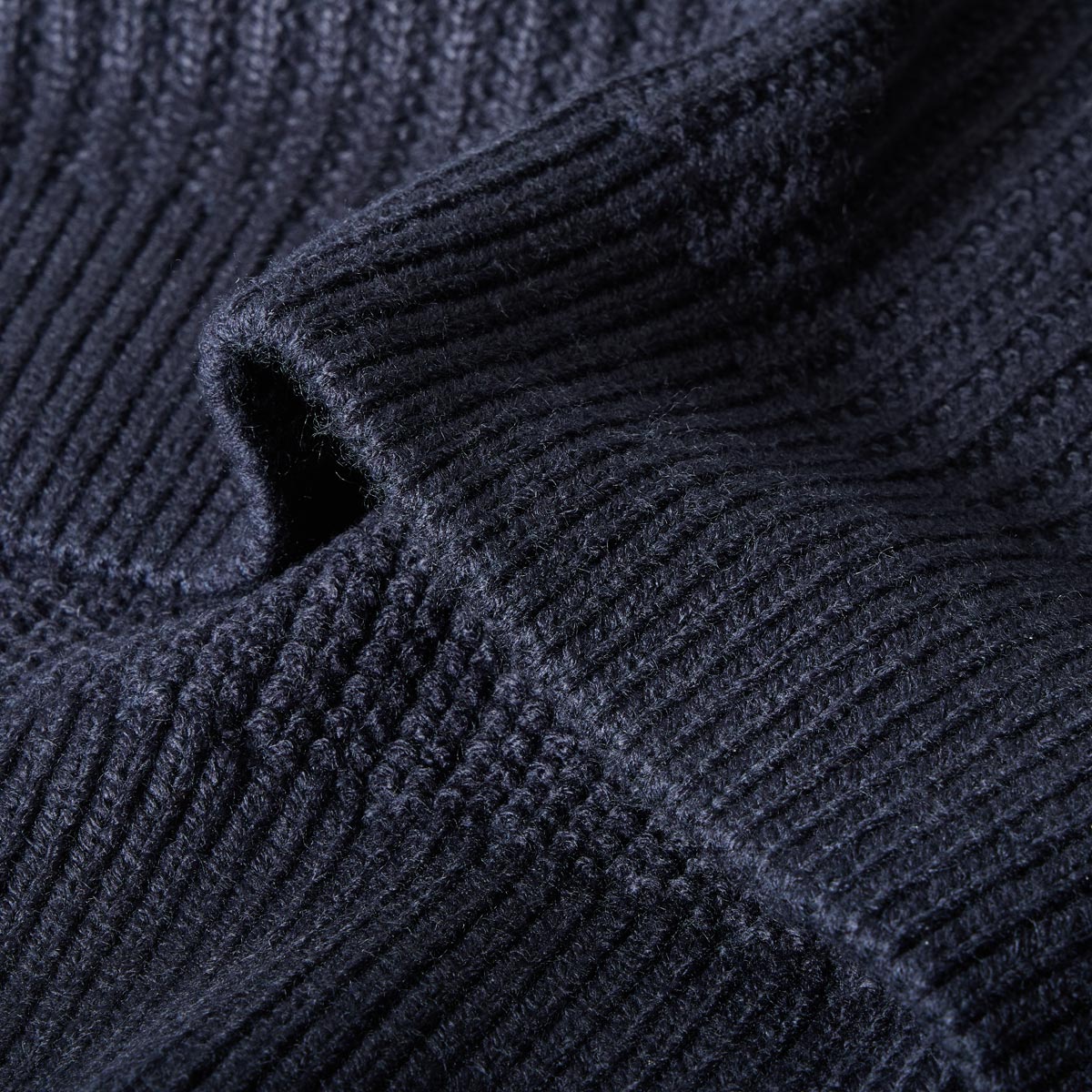 Jack&Jones Pullover aus wärmendem Strickmix blau