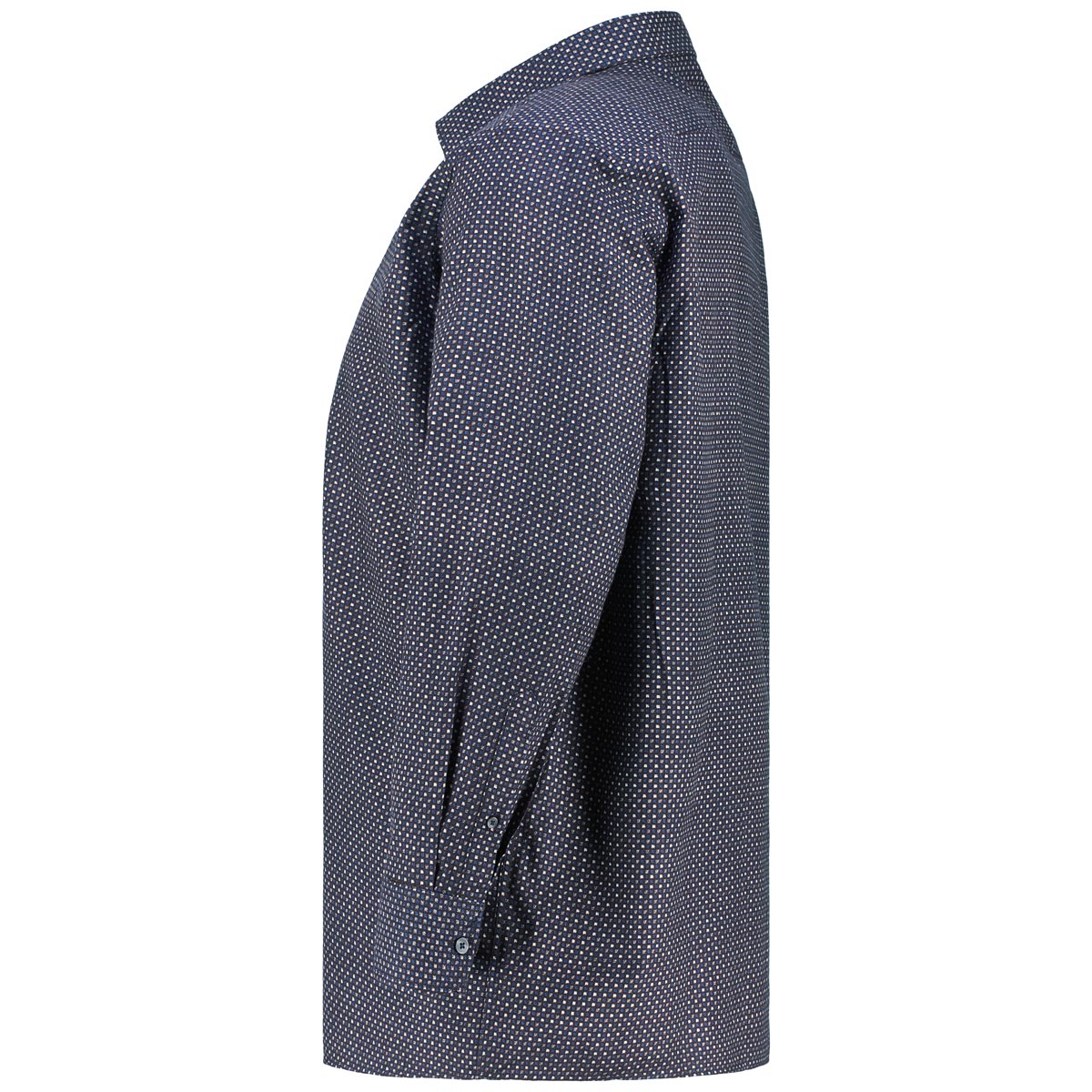 CASA MODA Freizeithemd mit Allover-Muster Farbe blau Größe: 5XL günstig online kaufen