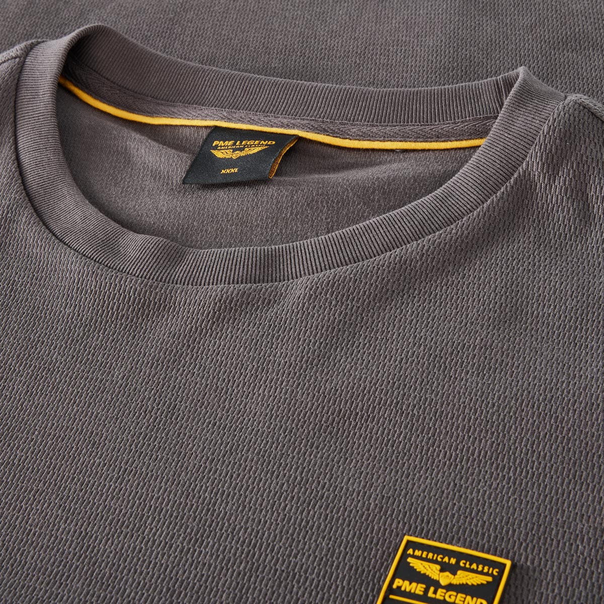 PME LEGEND Basic-Longsleeve anthrazit