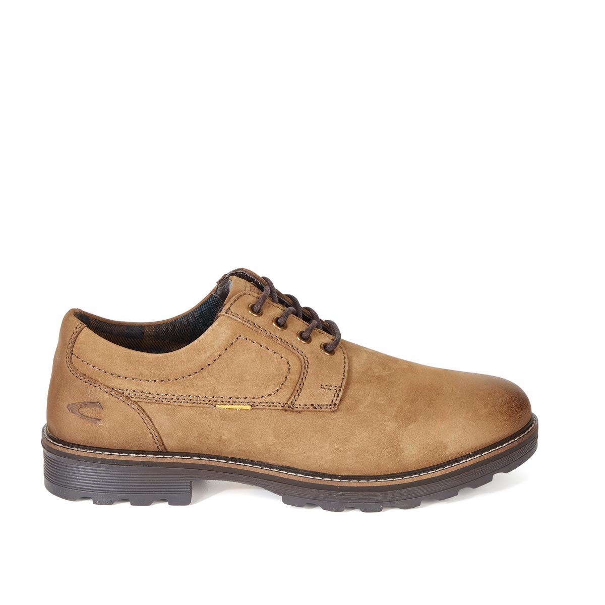 camel active Halbschuh "Oxford" mit Wechselfußbett braun
