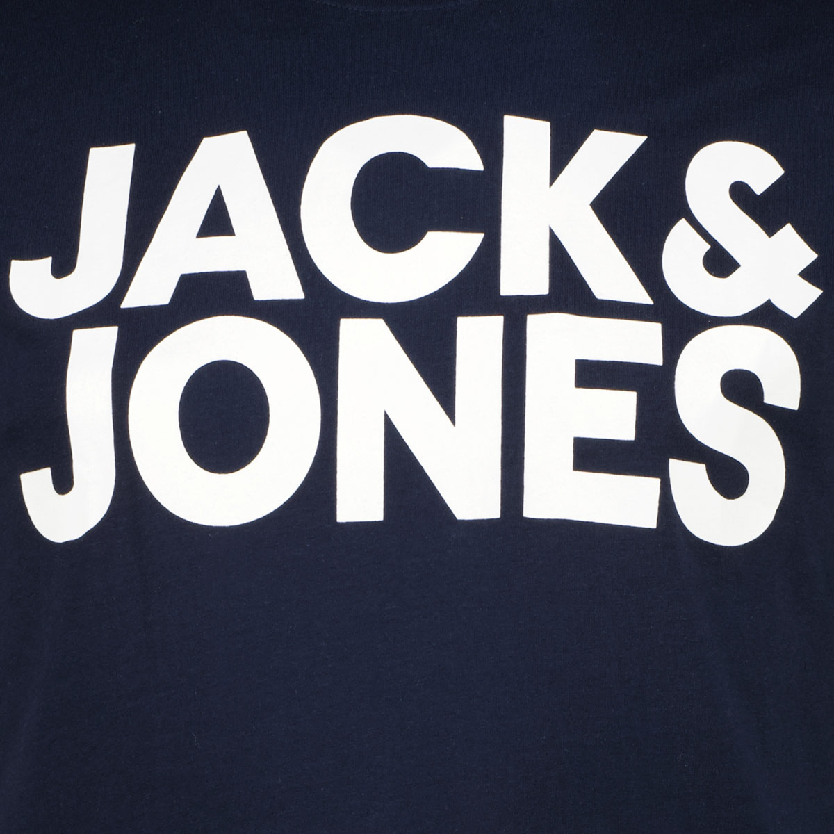 Jack&Jones T-Shirt mit Label-Print blau