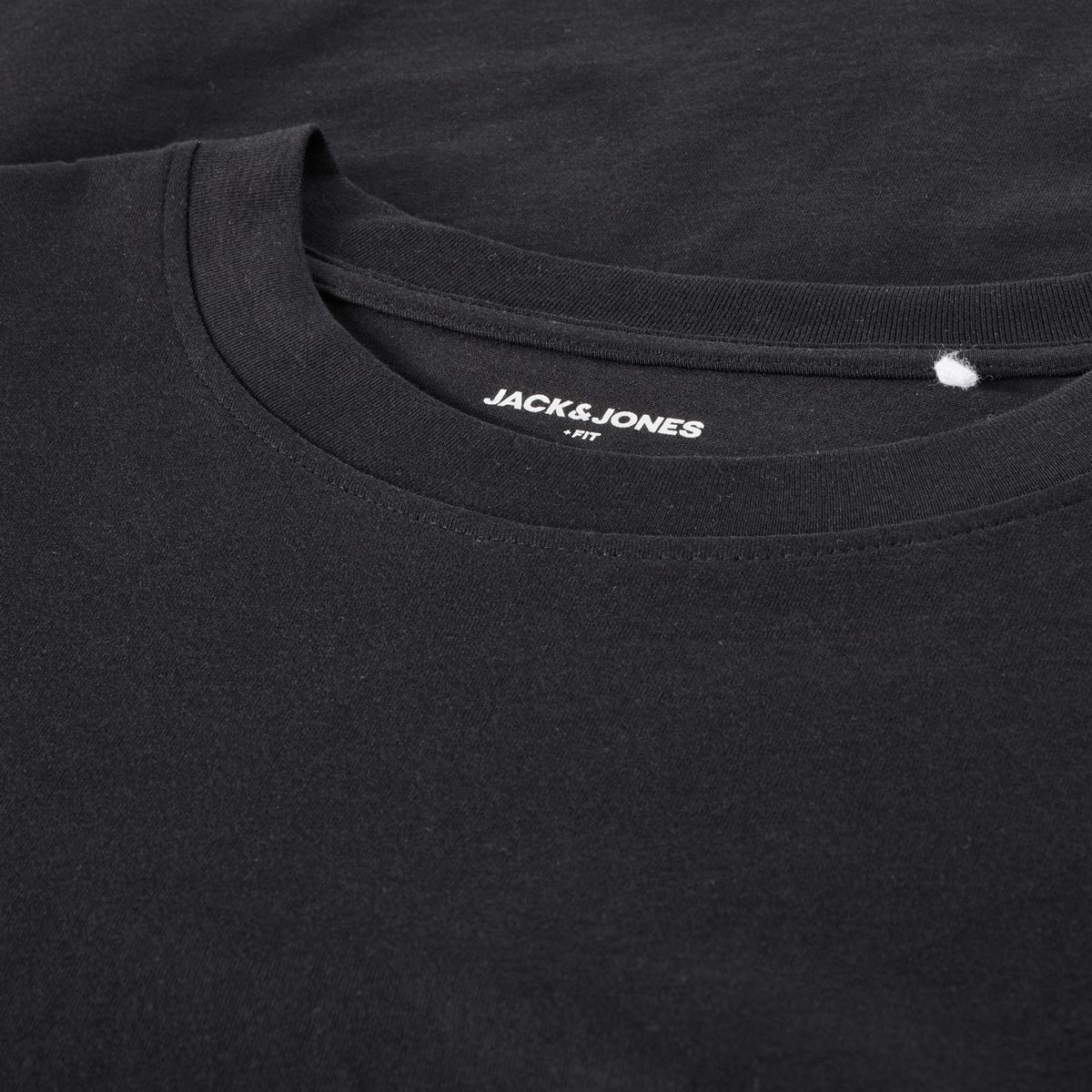 Jack&Jones T-Shirt aus Biobaumwolle schwarz